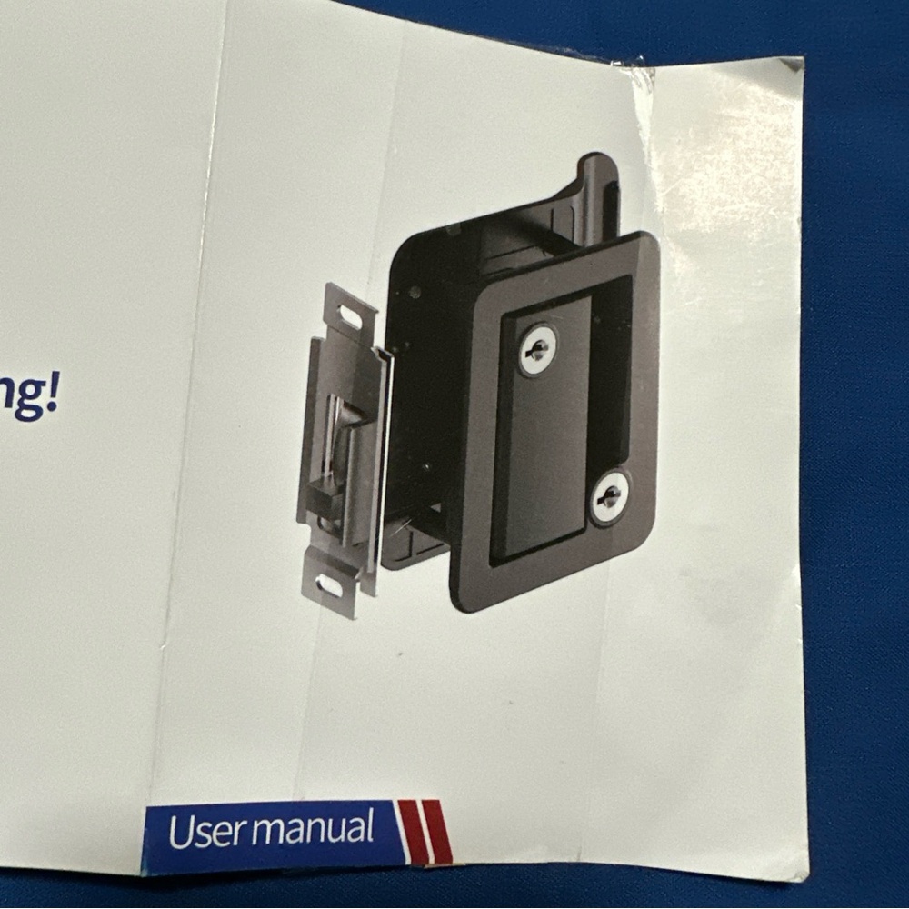 Black Rv lock Bracket - Picture 14 of 16